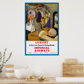 Luxe in New Empire Flying Boats Poster (Keuken)