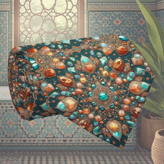 Luxe Indiase ontwerper vloerkleed | Nepzijden stro Stropdas