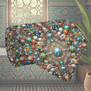 Luxe Indiase ontwerper vloerkleed Nepzijden stro Stropdas