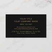 Luxe Inkt Wash Jewel Tones Marble Pattern Visitekaartje (Achterkant)