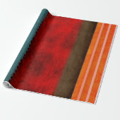 Luxe inpakpapier met streeppatroon (Uitgerold)