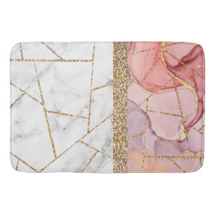 Luxe Interieur Marmer Steen Glitters Badmat