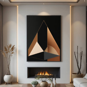 Luxe Interieur Ontwerp Moderne Abstracte Poster