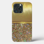 Luxe iPhone Cool Shell Gold Design Hoesje (Achterkant)