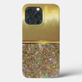 Luxe iPhone Cool Shell Gold Design Hoesje