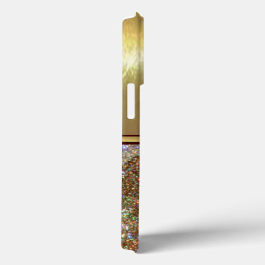 Luxe iPhone Cool Shell Gold Design Hoesje (Achterkant / Rechts)