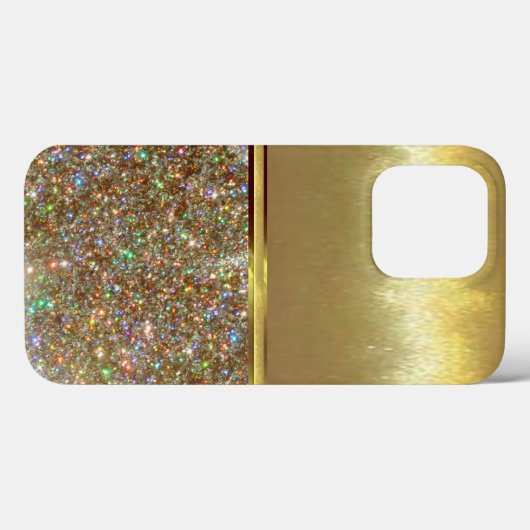 Luxe iPhone Cool Shell Gold Design Hoesje (Achterkant (horizontaal))