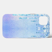 Luxe iPhone koele pastel glans ontwerp hoes (Achterkant (horizontaal))