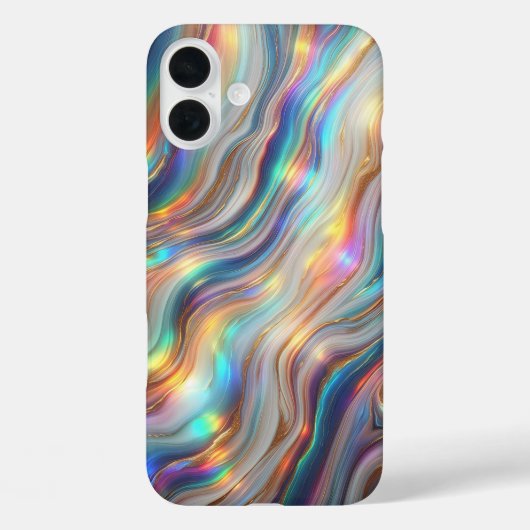 Luxe Iridiscerende Regenboog Agate Telefoonhoes - Case-Mate iPhone Case (Achterkant)