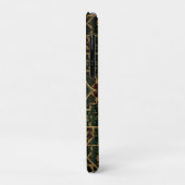 Luxe islamitische Arabeske laptophoes | Smaragd & Case-Mate iPhone Case (Achterkant/links)