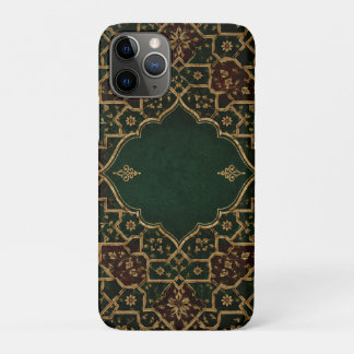 Luxe islamitische Arabeske laptophoes | Smaragd & Case-Mate iPhone Case