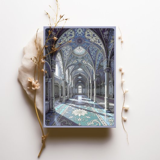 Luxe Islamitische bruiloft Blauwe Moskee Details Kaart