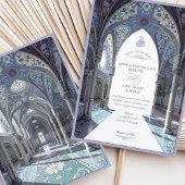 Luxe Islamitische bruiloft Blauwe Moskee Details Kaart