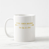 Luxe Ivoor Gouden Koffiemok (Links)