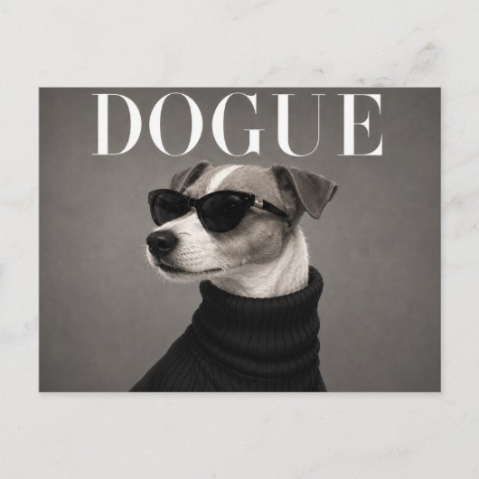 Luxe Jack Russell Terrier Briefkaart (Voorkant)