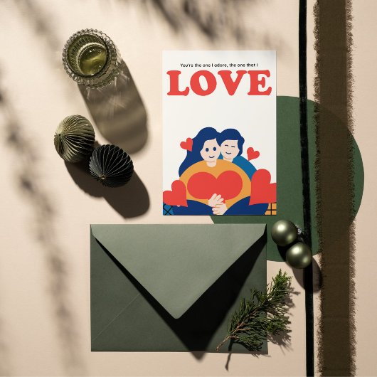 Luxe Kaart voor Valentijn