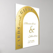 Luxe Kaarten en Gifts Table Gold Silver Wedding Folie Afdrukken (Laagn)