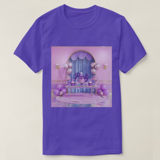 Luxe kamer partij T-shirt (Design voorkant)