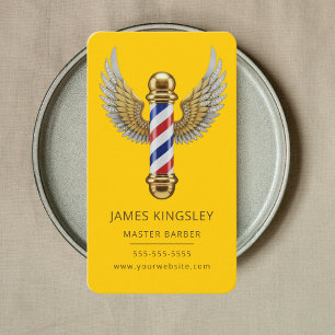 Luxe Kapper Paal Kapsel Professionele Kapper Salon Visitekaartje