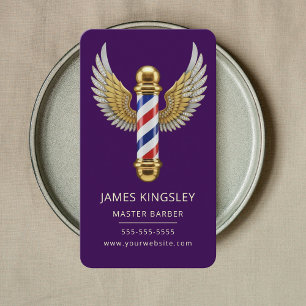 Luxe Kapper Paal Kapsel Professionele Kapper Salon Visitekaartje