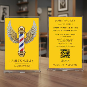 Luxe Kapper Paal Kapsel Professionele Kapperzaak Flyer
