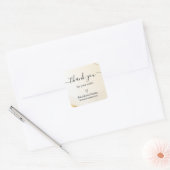Luxe Kapperszaak Bedankt Sticker (Envelop)