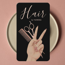 Luxe Kapsalon Kapper Elegante Roze Goud