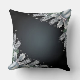 Luxe Kerkkussen – Sneeuwvlok Design Kussen