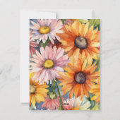 "Luxe kerst Kaart met goudfolie accenten" (Achterkant)