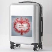 🌸 Luxe Kerstbal Glow Sticker 🌸 (Koffer)