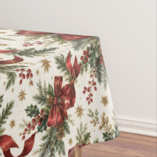 Luxe Kerstbogen en Lint Tafelkleed