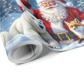 luxe kerstcadeau-verpakkings papier (Rol Hoek)