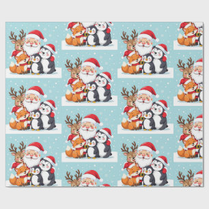 Luxe kerstcadeau-verpakkings papier