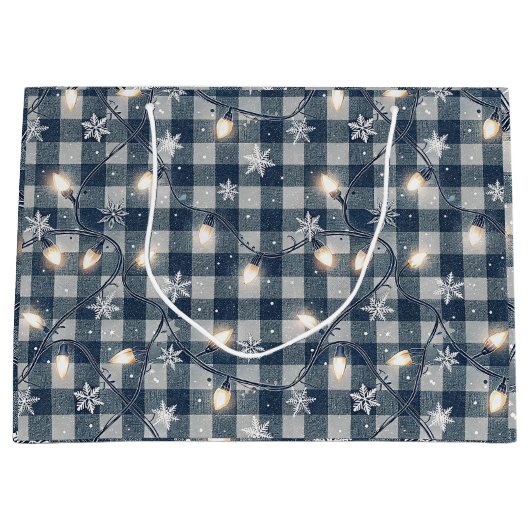 Luxe Kerstcadeautas Groot Cadeauzakje (Voorkant)