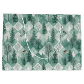 Luxe Kerstcadeautas Groot Cadeauzakje (Achterkant)