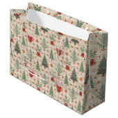 Luxe Kerstcadeautas Groot Cadeauzakje (Voorkant Gekanteld)