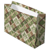 Luxe Kerstcadeautas Groot Cadeauzakje (Voorkant Gekanteld)