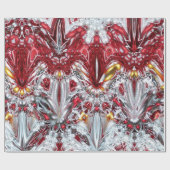 Luxe kerstdecorpeerpapier cadeaupapier (Vlak)