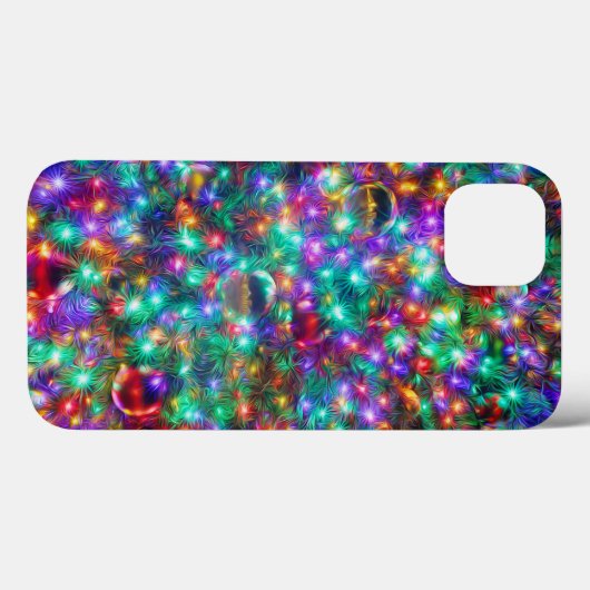 Luxe kerstkreukelstaarten Case-Mate iPhone case (Achterkant (horizontaal))