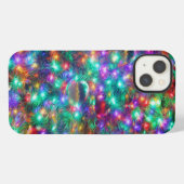 Luxe kerstkreukelstaarten iPhone hoesje (Achterkant horizontaal)