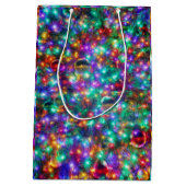 Luxe kerstkreukelstaren medium cadeauzakje (Achterkant)