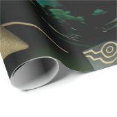 Luxe kerstversiering cadeaupapier (Rol Hoek)
