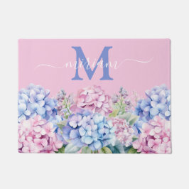 Luxe Keuken Vloermat: Hydrangeas Deurmat