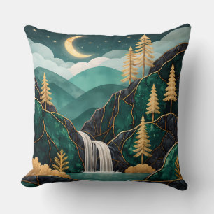 Luxe Kintsugi Bergwaterval Kussen
