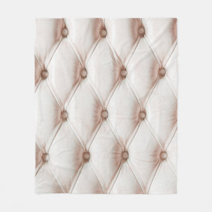 Luxe klassieke lederen textuur, oude roos kleur fleece deken