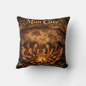 Luxe kleine man cave kussen/uniek ontwerp kussen (Achterkant)