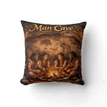 Luxe kleine man cave kussen/uniek ontwerp