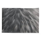 Luxe kleuren afdrukken zwart grijze muizen dierhaa kussensloop (Achterkant)