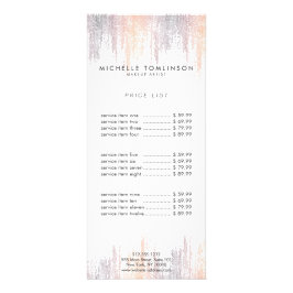 Luxe kleurrijke Confetti regenpatroon Reclamekaart