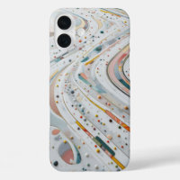 Luxe Kleurrijke Kiezels Telefoonhoes - Elegant